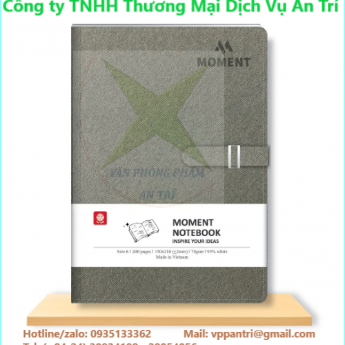 Sổ da khuy nam châm Moment 5